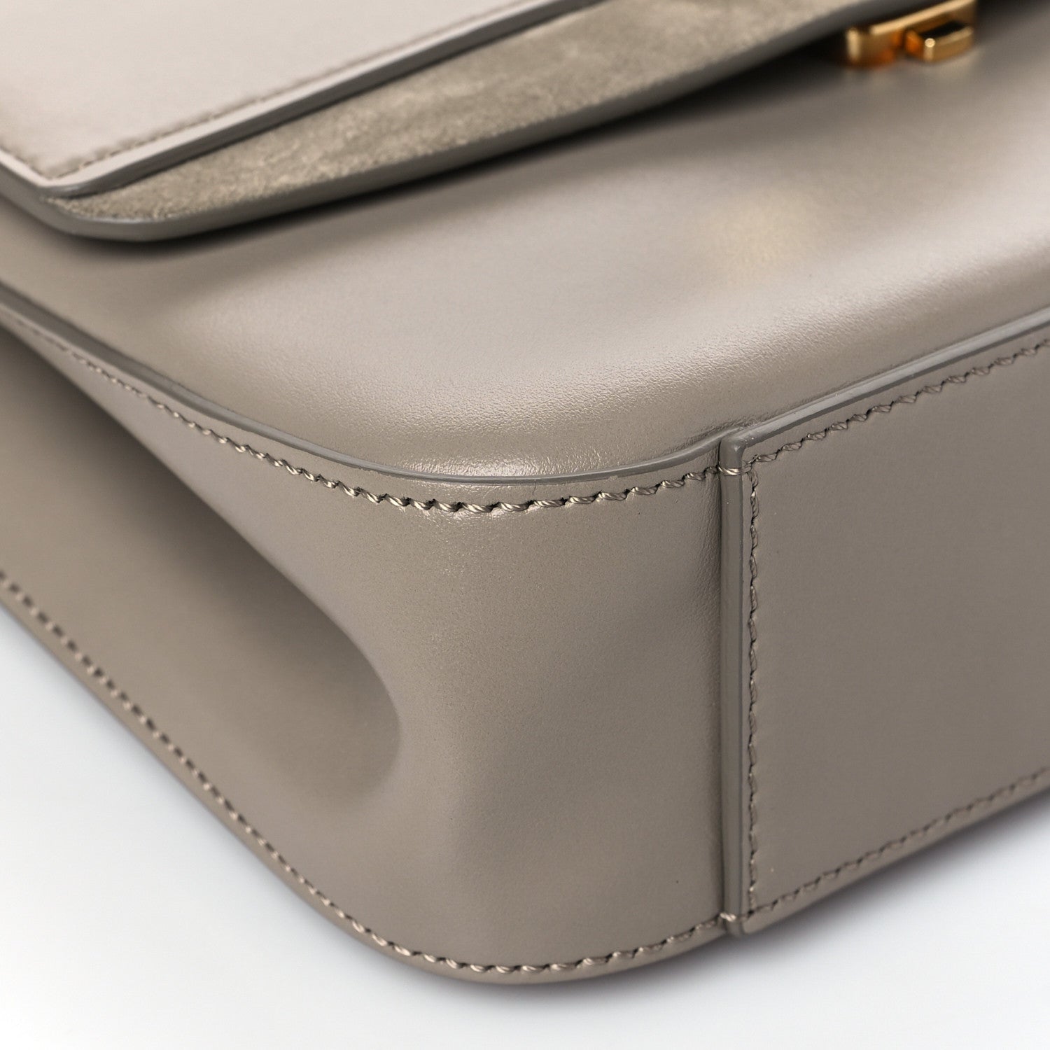 Chloe Calfskin Small C Double Carry Motty Grey 10 of 11