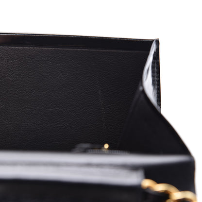 Chanel Patent Small Single Flap Bag Black 10 of 22