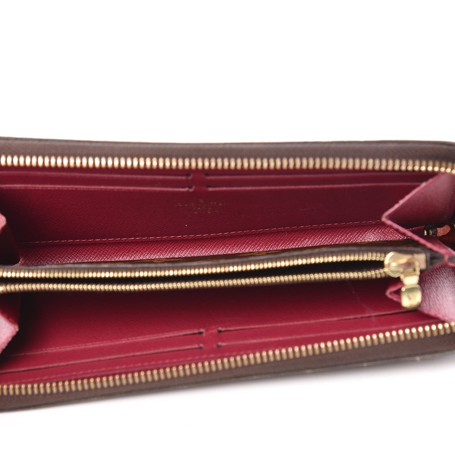 Monogram Clemence Wallet Fuchsia