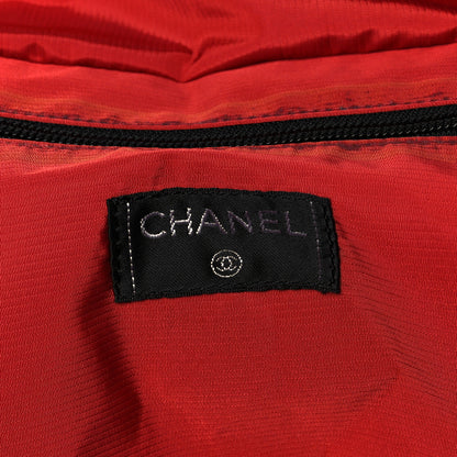 Chanel Nylon Large Travel Duffle Bag Black 6 of 14
