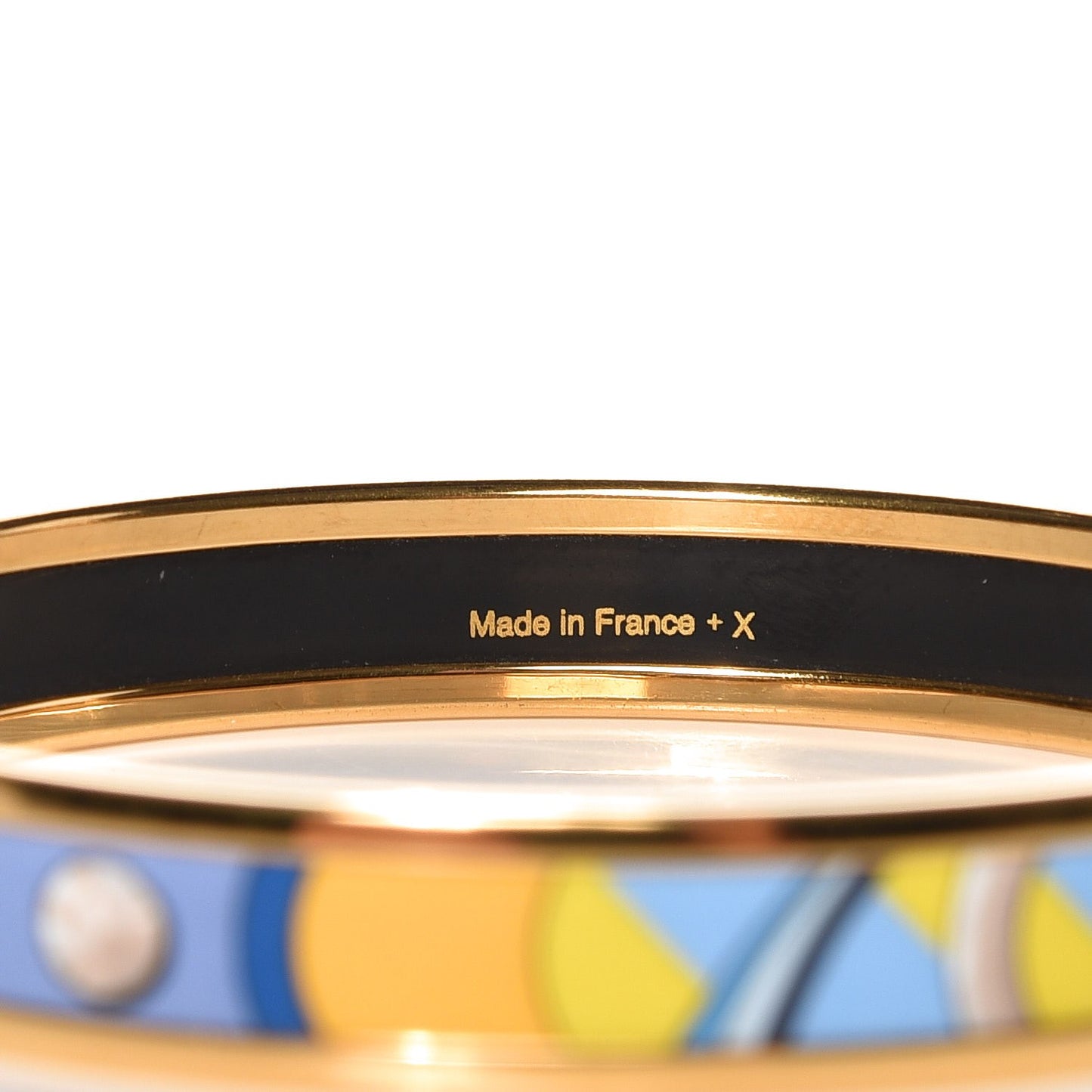 Enamel Printed Narrow Bracelet 62