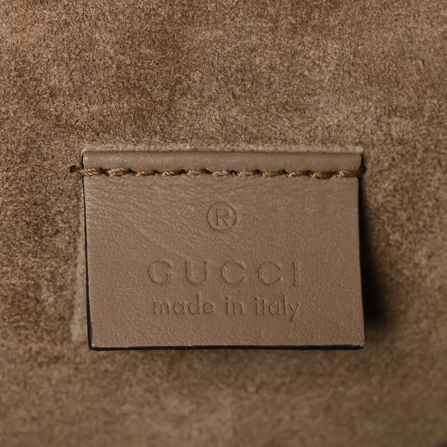 GG Supreme Monogram Small Dionysus Shoulder Bag Taupe