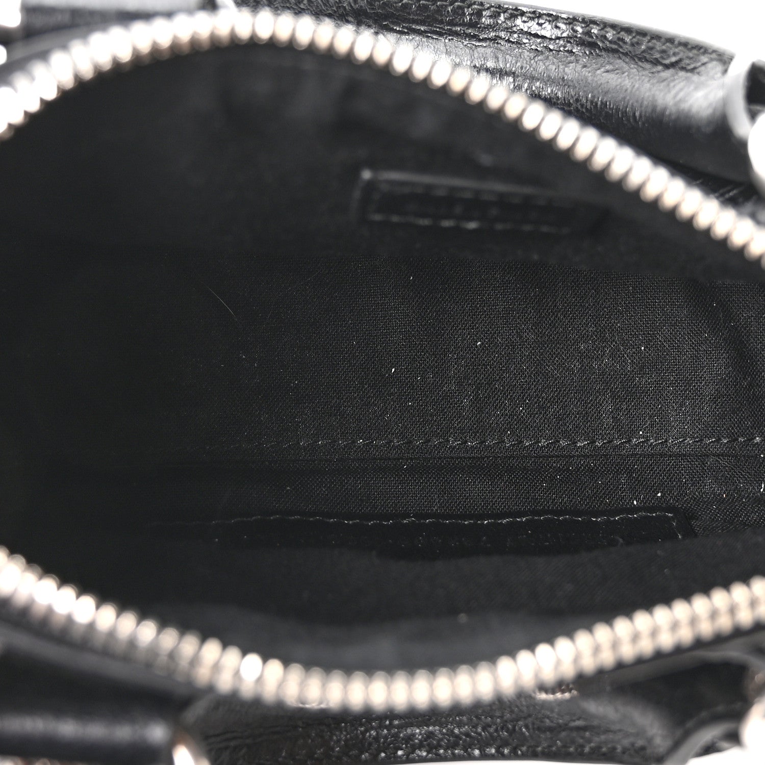 Balenciaga Agneau Arena Crystal Neo Nano Cagole Handbag Black 11 of 21