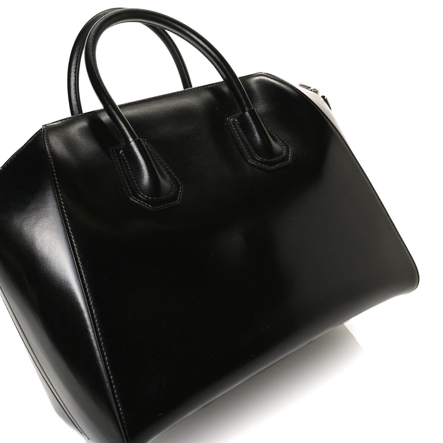 Givenchy Shiny Lord Calfskin Medium Antigona Black 9 of 19
