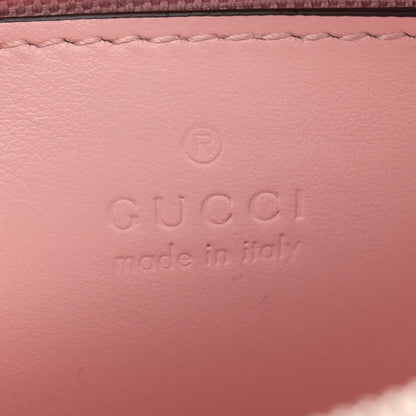 Gucci Calfskin Matelasse Monochrome Mini GG Marmont Chain Shoulder Bag Perfect Pink 6 of 11