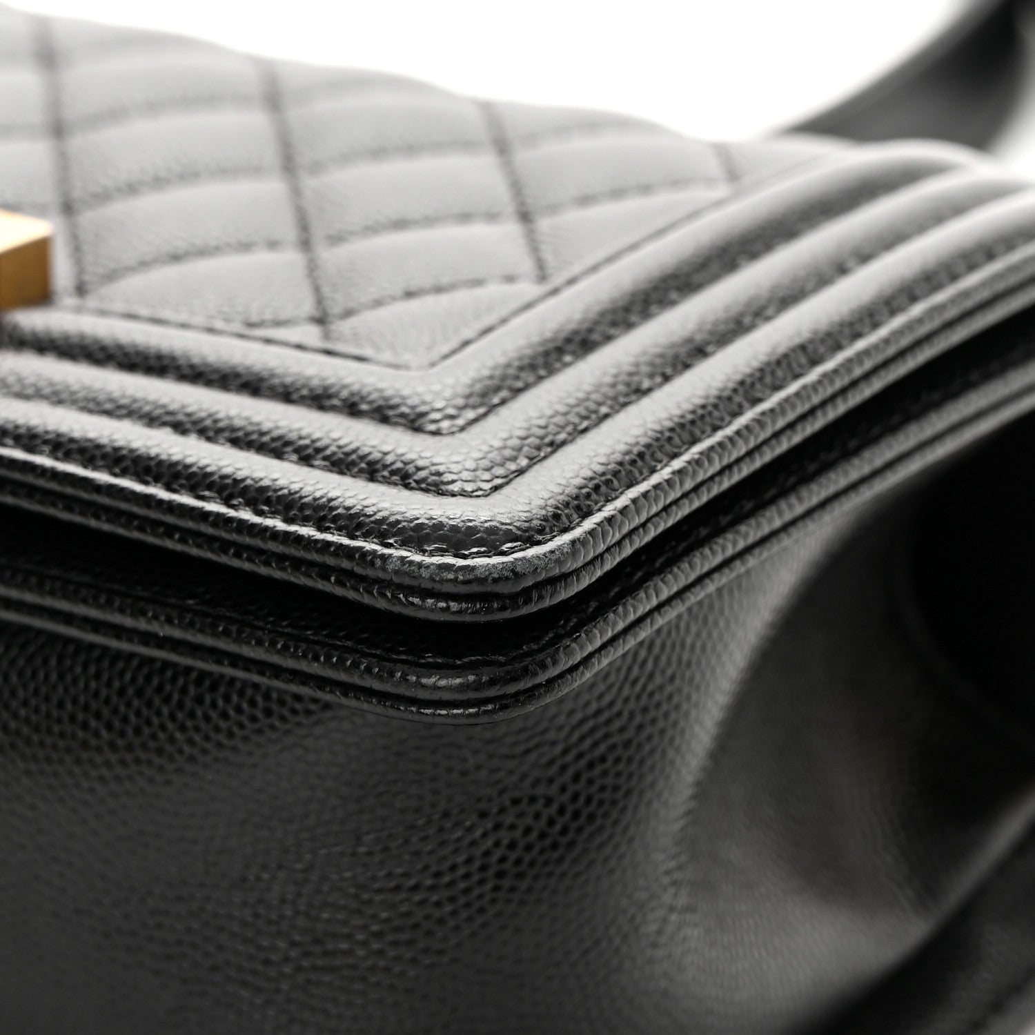Chanel Caviar Quilted Small Boy Flap Black 11 of 13