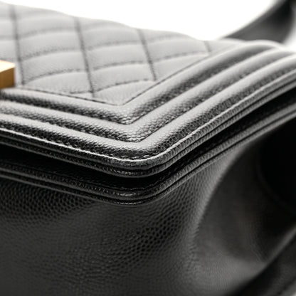 Chanel Caviar Quilted Small Boy Flap Black 11 of 13