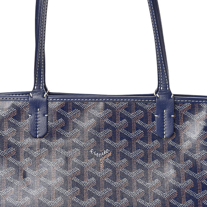 Goyard Goyardine Artois PM Navy 10 of 10