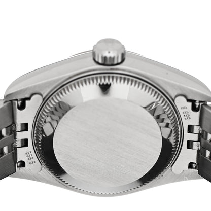 Rolex Stainless Steel 18K White Gold Mother of Pearl 26mm Oyster Perpetual Datejust Watch Roman 79174 4 of 4