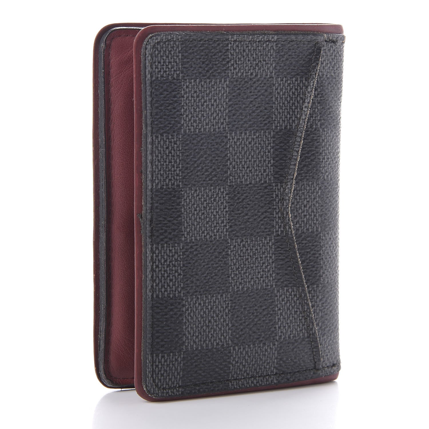Louis Vuitton Damier Graphite Pocket Organizer Bordeaux 3 of 7