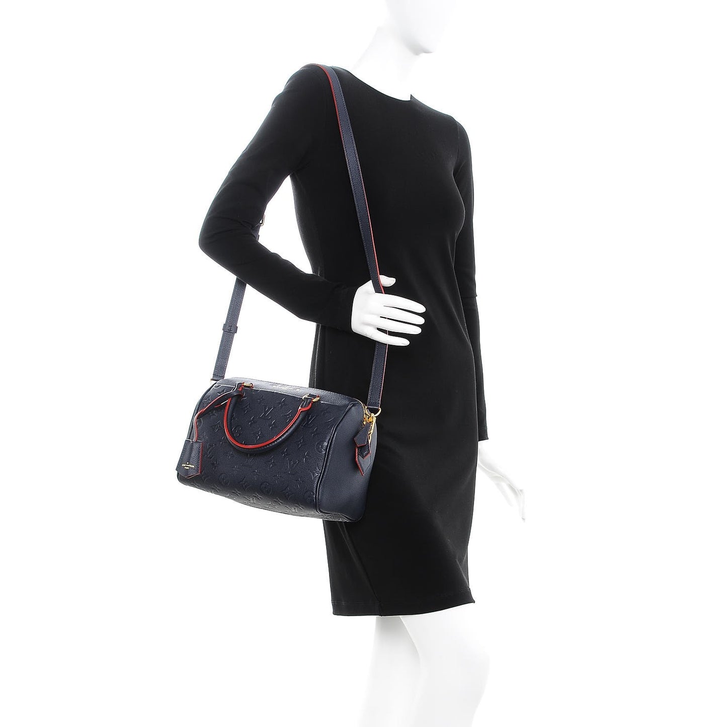 Empreinte Speedy Bandouliere 25 NM Marine Rouge