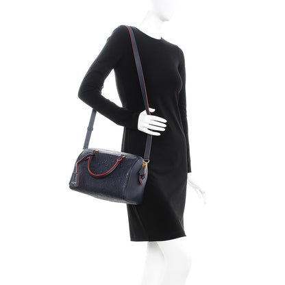 Louis Vuitton Empreinte Speedy Bandouliere 25 NM Marine Rouge 2 of 9