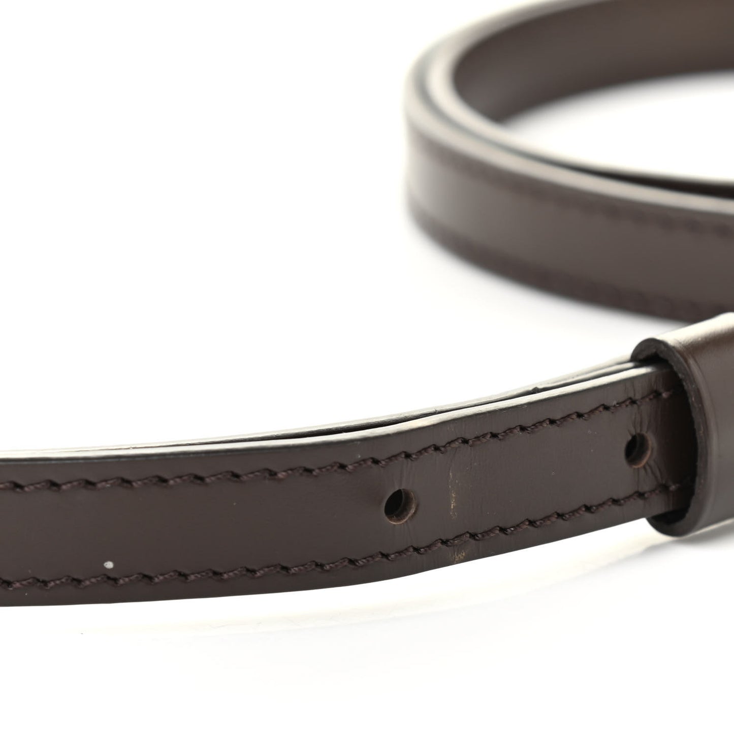 Calfskin 16mm Adjustable Shoulder Strap Brown