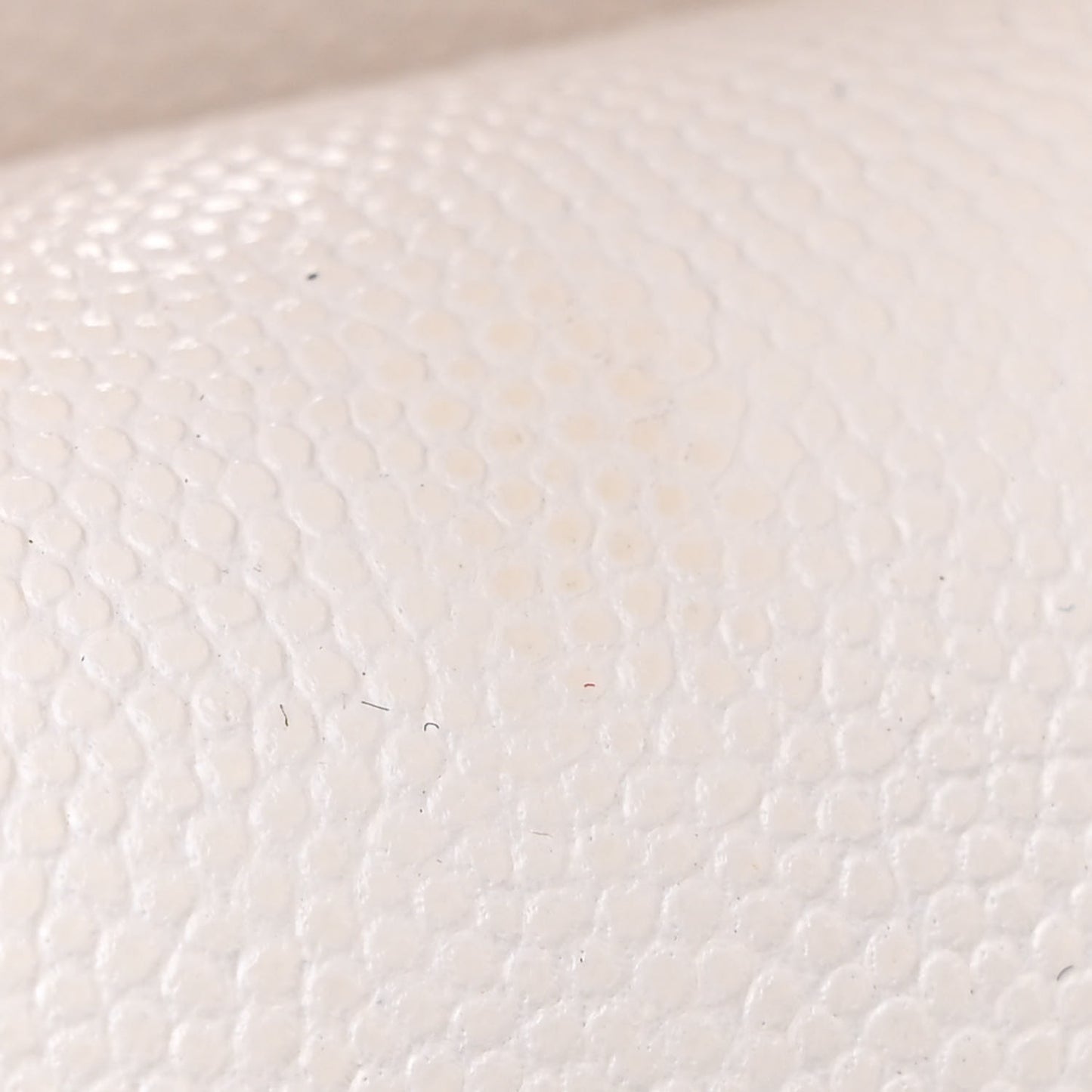 Caviar Quilted Small Double Flap White