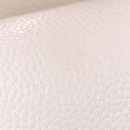 Chanel Caviar Quilted Small Double Flap White 12 of 13