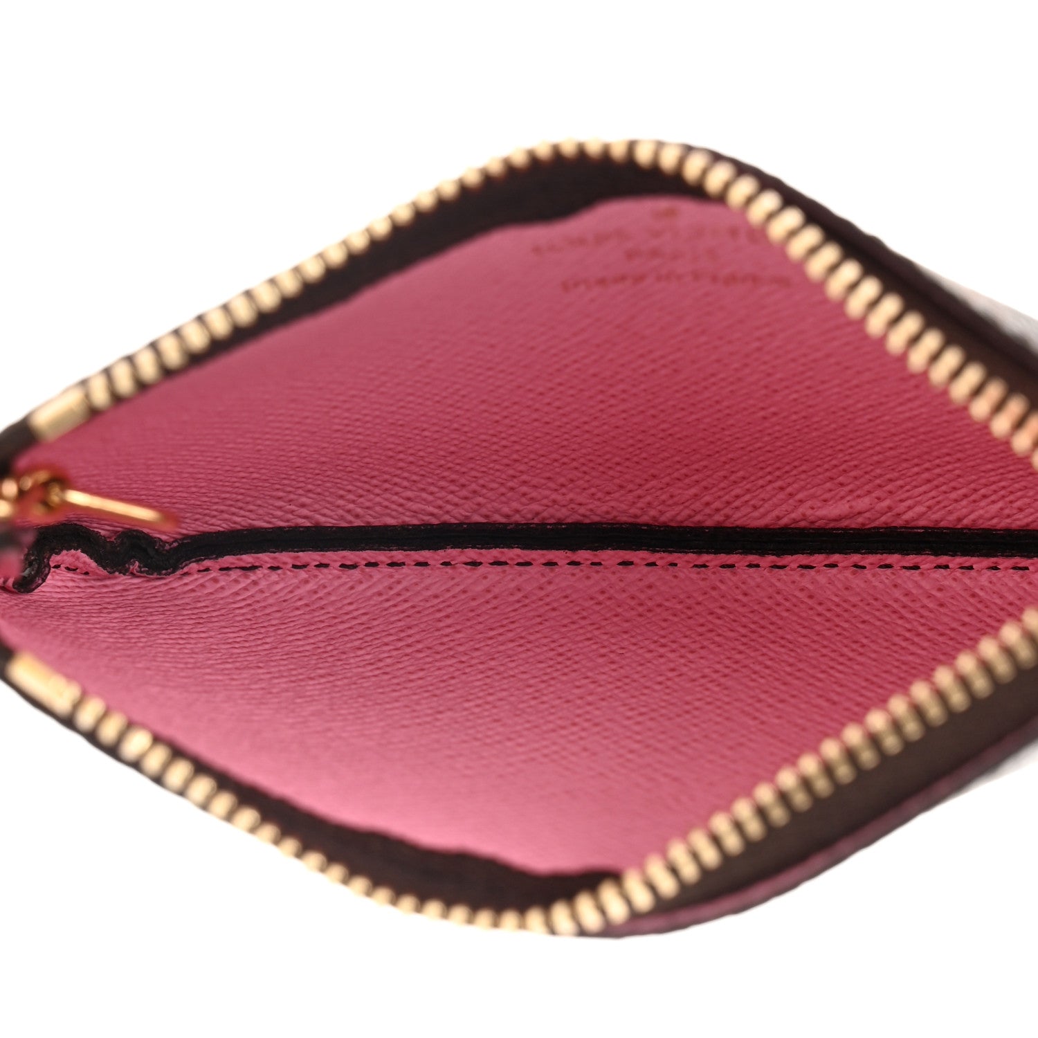 Louis Vuitton Monogram 2022 Christmas Animation Paris Key Pouch Pink 5 of 8