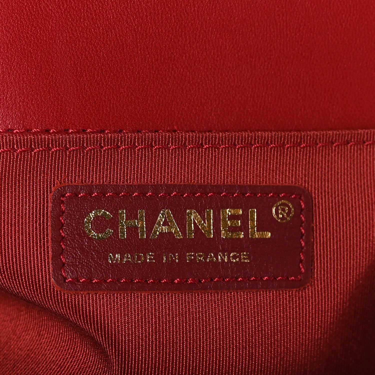 Chanel Lambskin Quilted Medium Boy Flap Red 6 of 9