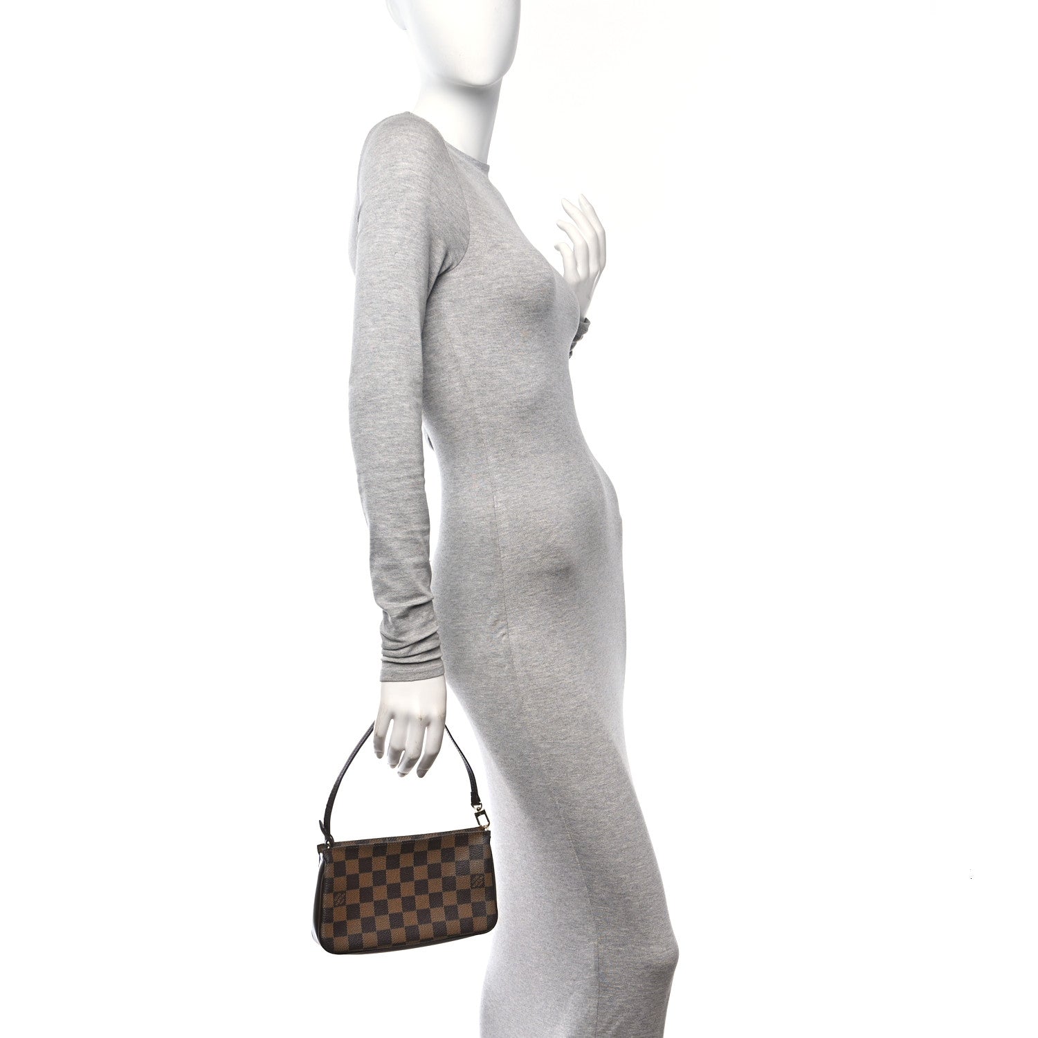Louis Vuitton Damier Ebene Navona Pochette Accessories 2 of 10