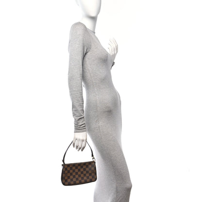 Louis Vuitton Damier Ebene Navona Pochette Accessories 2 of 10