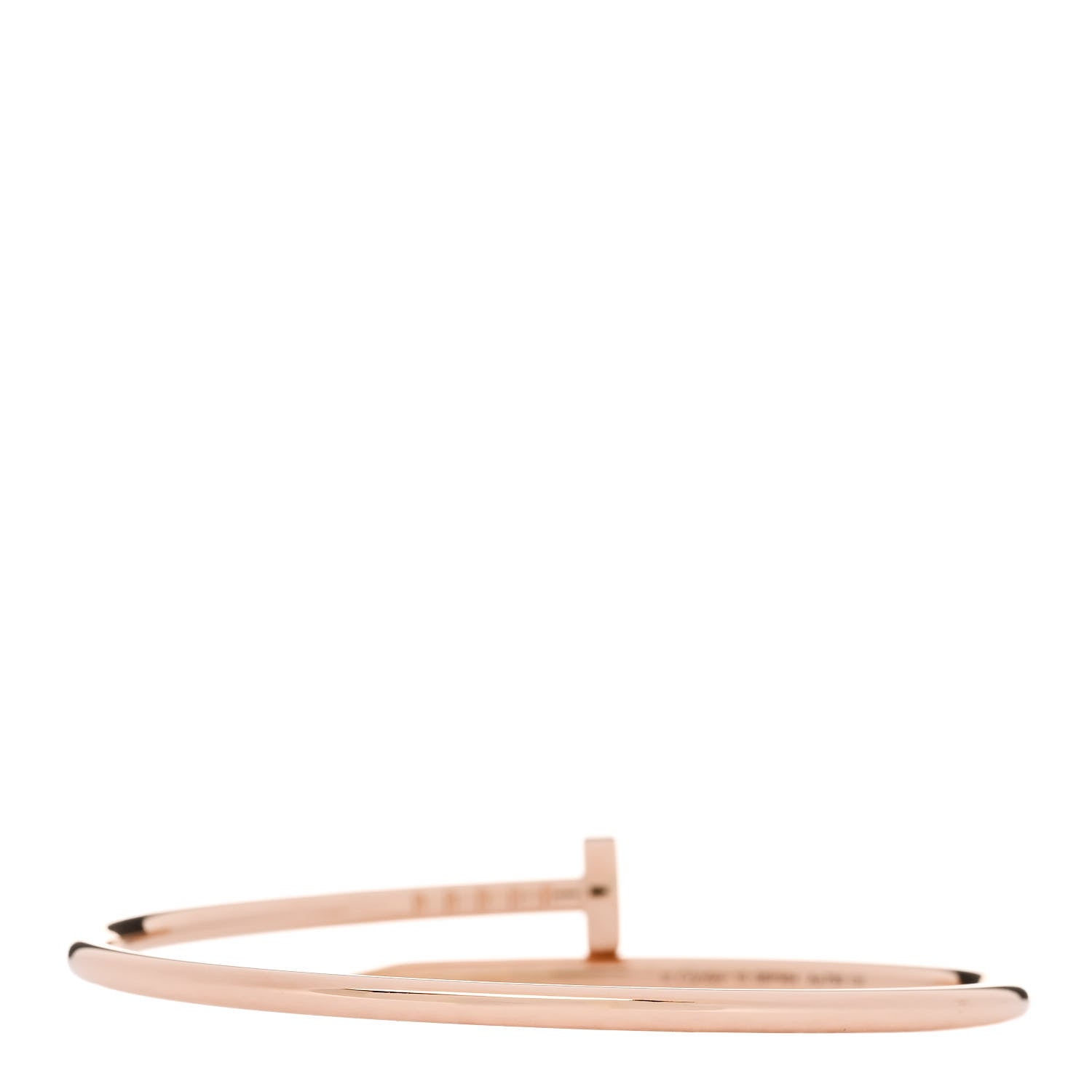 Cartier 18K Pink Gold Small Juste Un Clou Bracelet 15 2 of 4