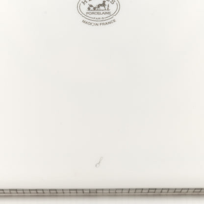Hermes Porcelain Mosaique au 24 Platine Sushi Plate 5 of 6
