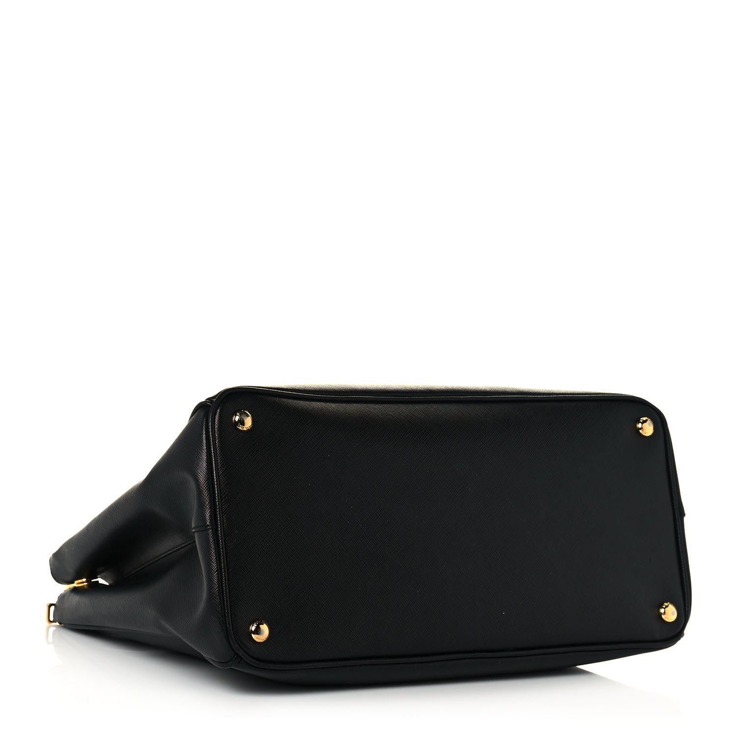 Prada Saffiano Large Galleria Double Zip Tote Black 4 of 11