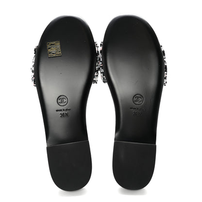 Chanel Tweed CC Chain Mule Sandal 38.5 Multicolor 5 of 11