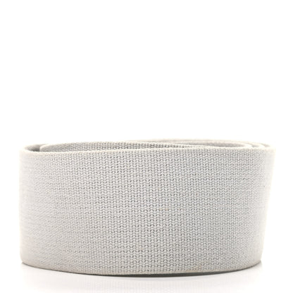 Hermes Toile Taurillon Clemence Shoulder Strap Bleu Arctic 2 of 4