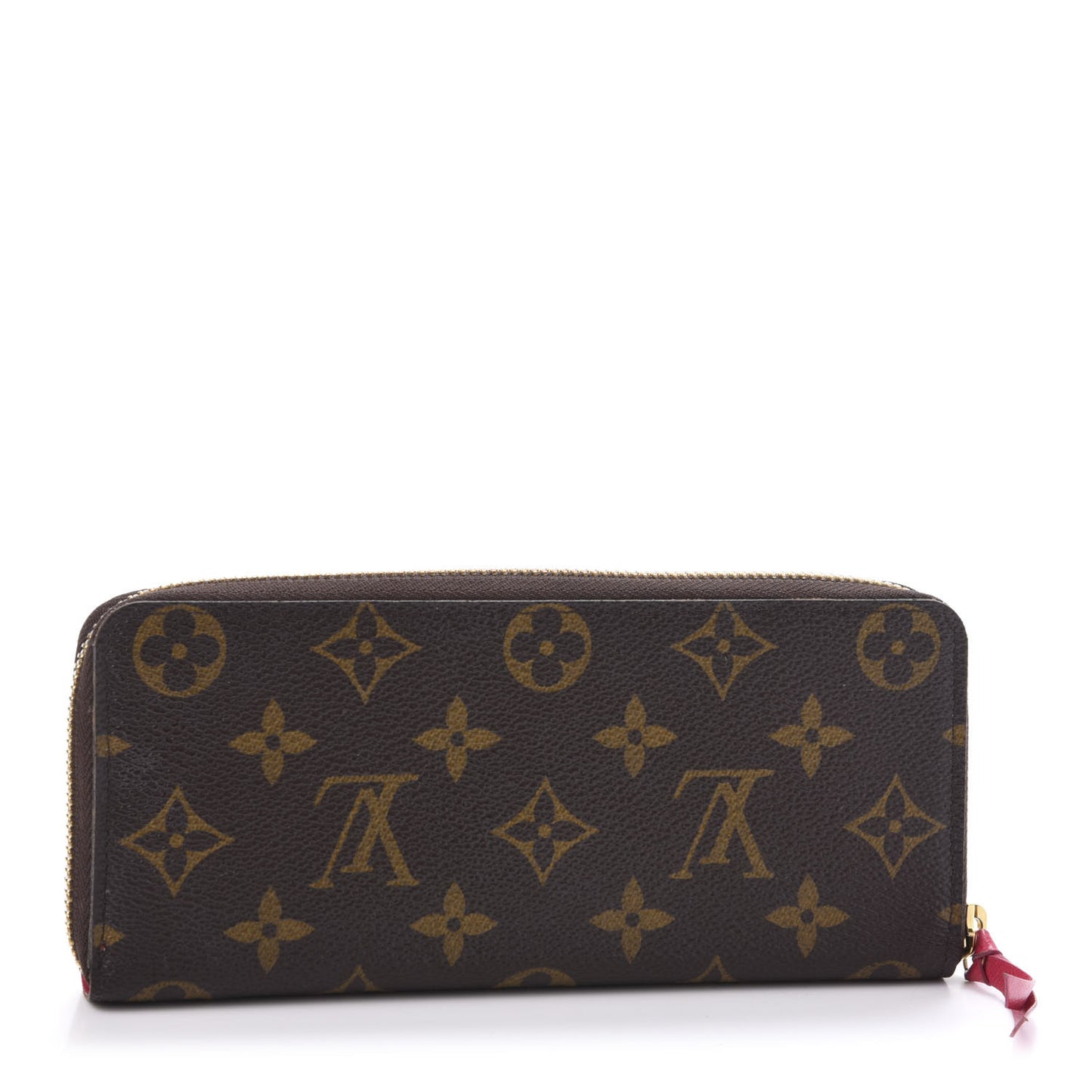 Monogram Clemence Wallet Fuchsia