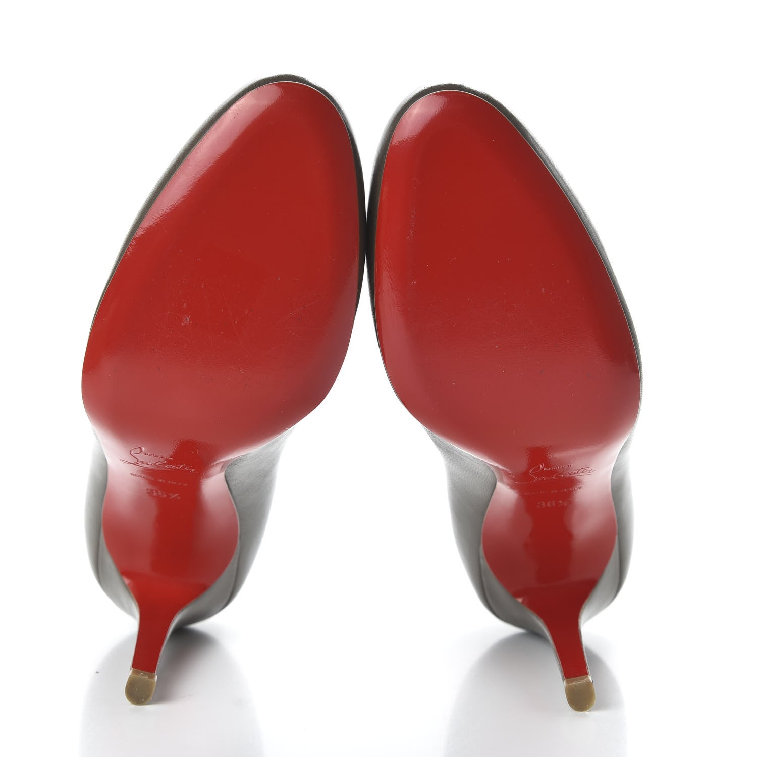 Christian Louboutin Kid Simple 100 Pumps 36.5 Mastic 5 of 8