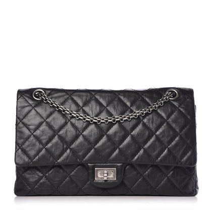 Chanel Aged Calfskin Quilted 2.55 Reissue 226 Flap Black 1 of 11