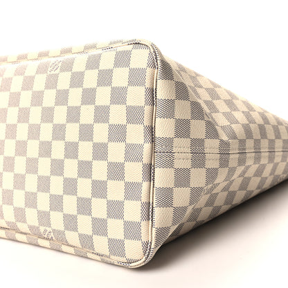 Louis Vuitton Damier Azur Neo Neverfull GM Rose Ballerine 10 of 10