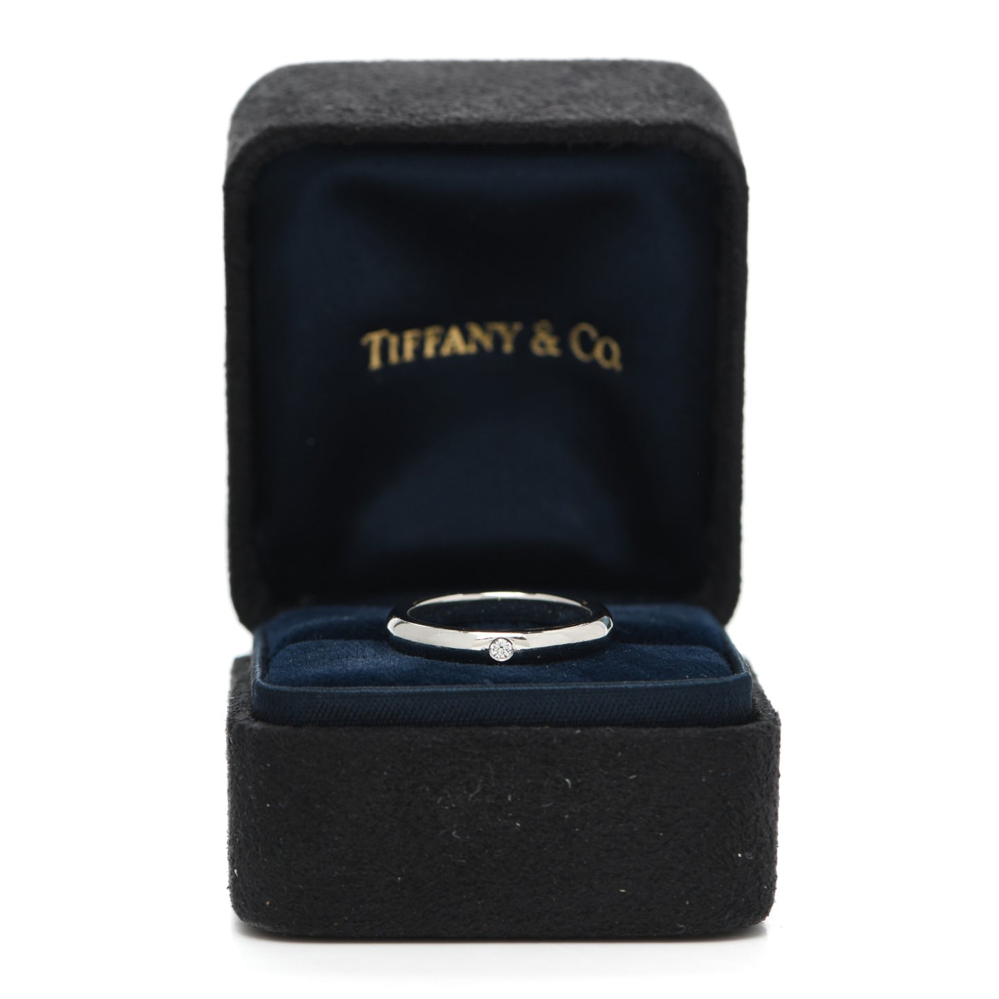 Platinum Diamond Elsa Peretti Band Ring 47 4