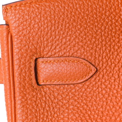 Hermes Togo Birkin 30 Orange 22 of 32