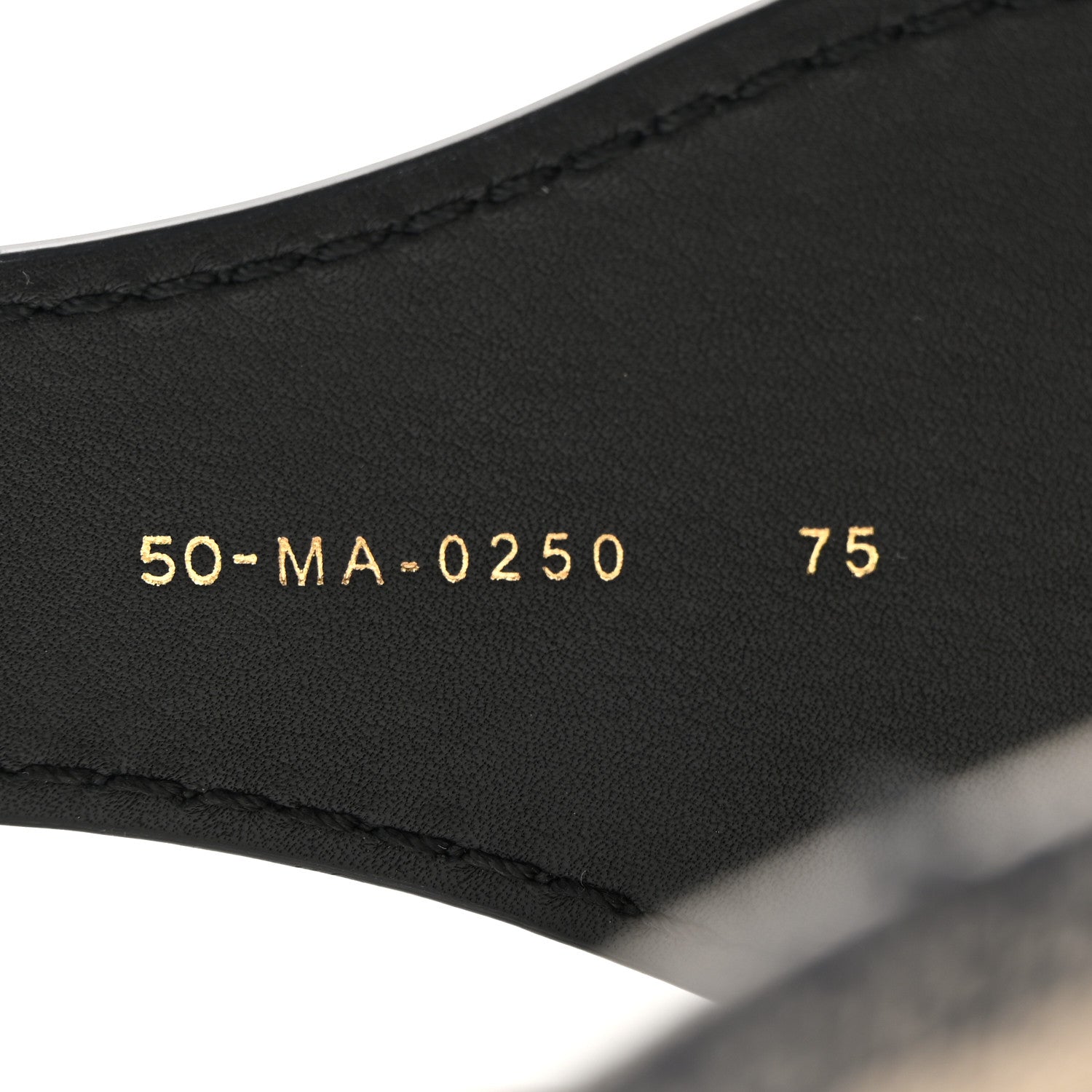 Christian Dior Canvas Embroidered Large Belt 75 30 Bleu 7 of 12