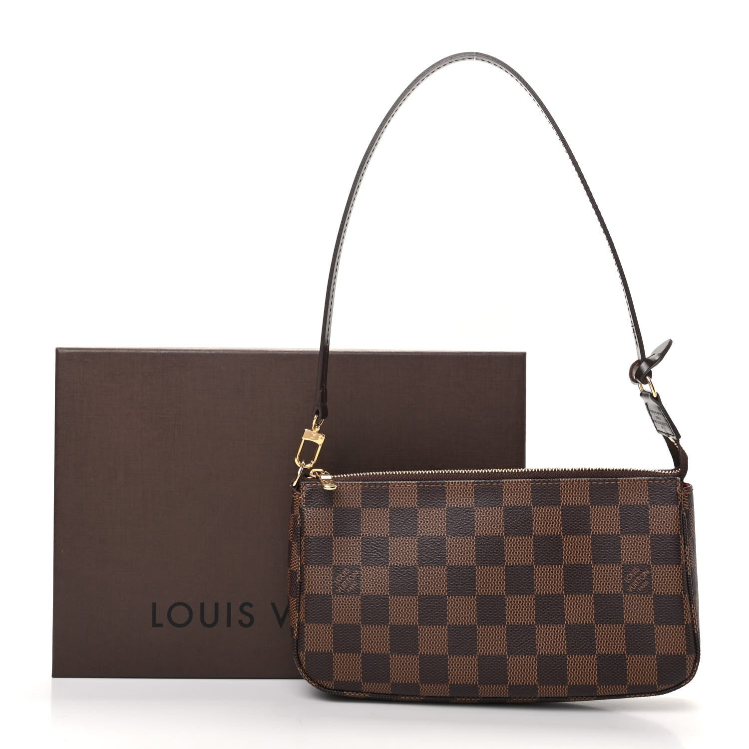 Louis Vuitton Damier Ebene Pochette Accessories NM 11 of 11