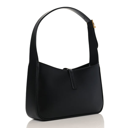 Saint Laurent Smooth Calfskin Le 5 A 7 Hobo Black 3 of 9