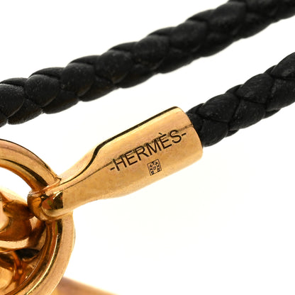 Hermes Swift Double Tour Glenan Bracelet T3 Black 4 of 5