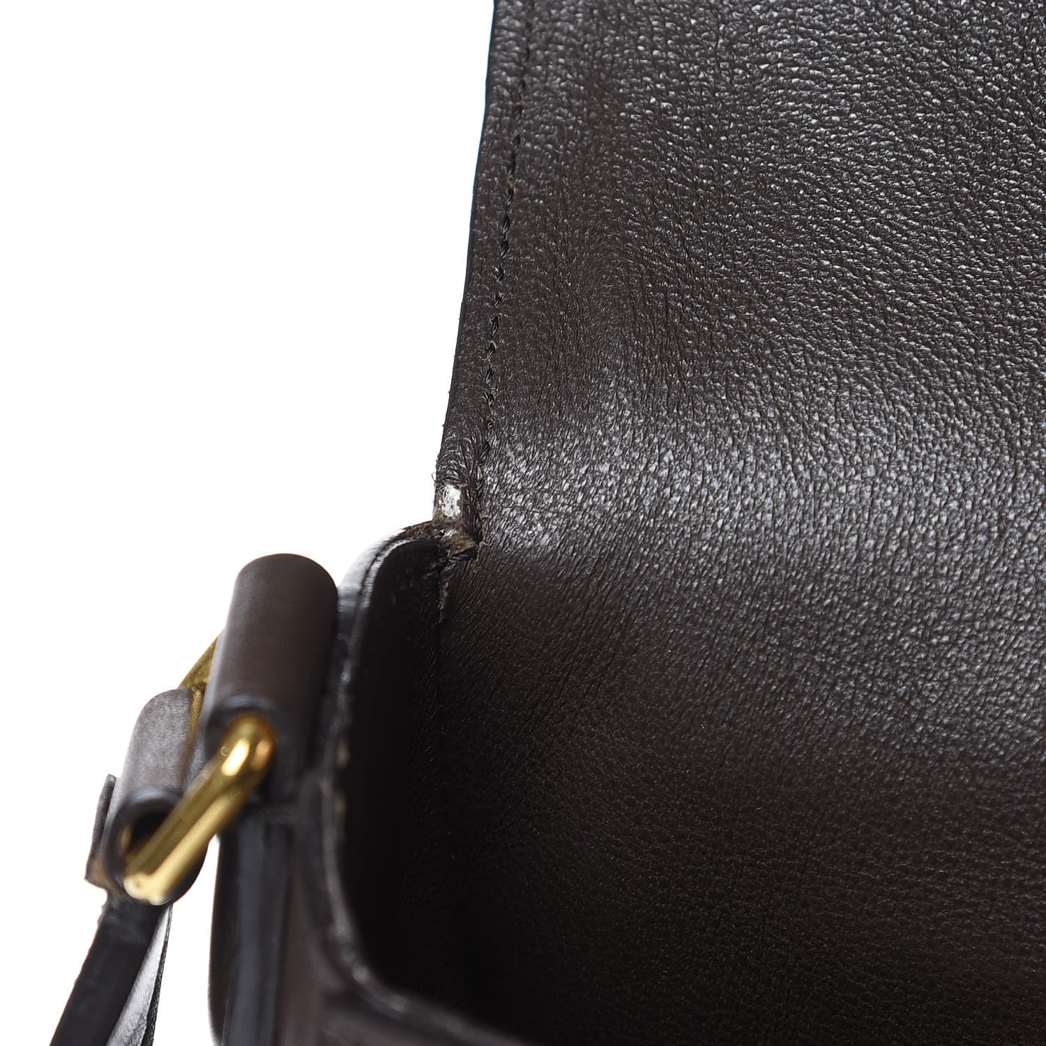 Celine Supersoft Calfskin Medium Trotteur Wood 15 of 15