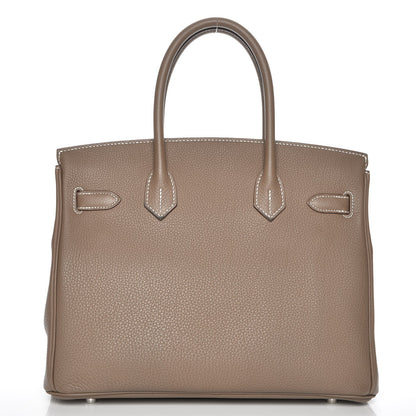 Hermes Togo Birkin 30 Etoupe 3 of 29