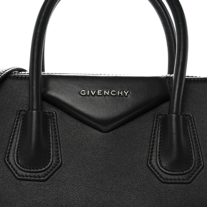Givenchy Calfskin Signature Logo Small Antigona Black 8 of 10