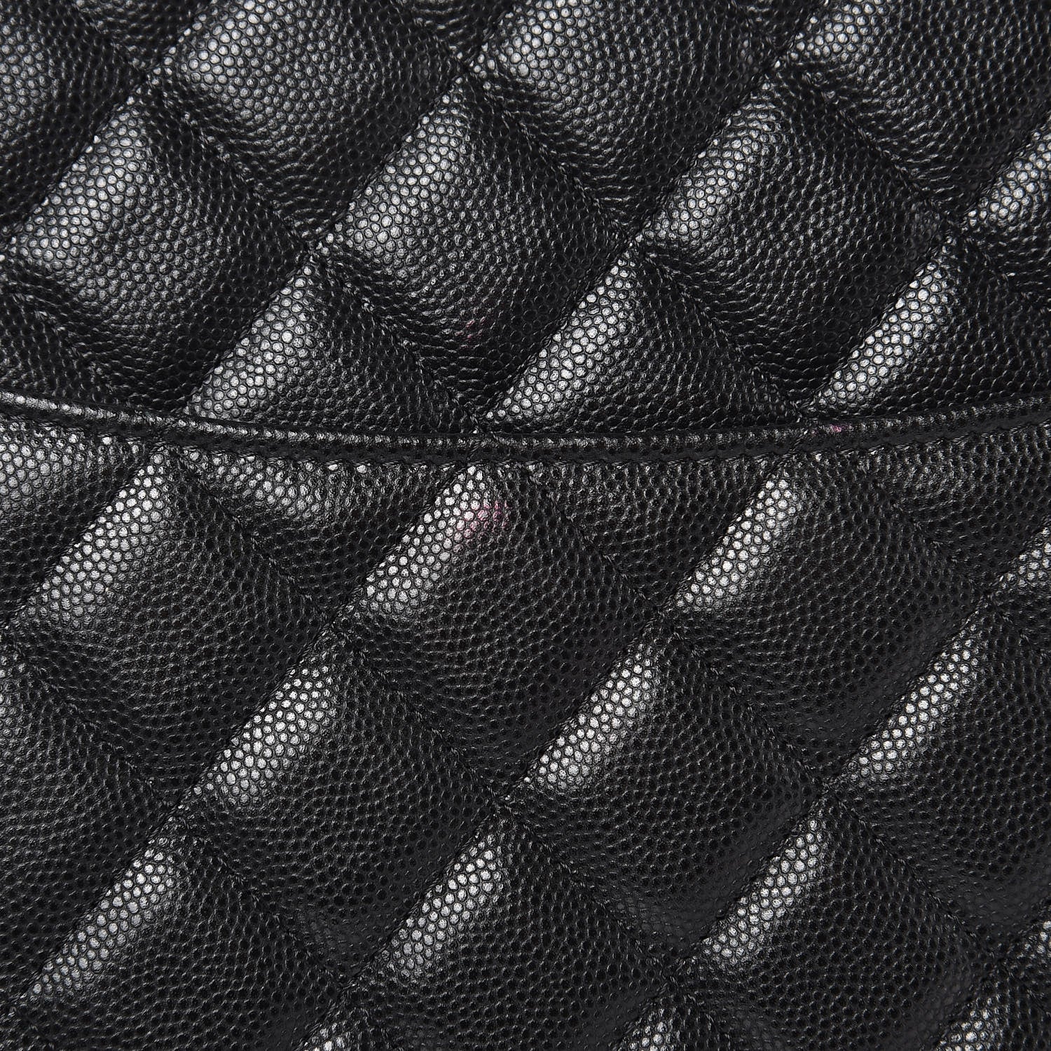 Chanel Caviar Quilted Large Cosmetic Case Black 8 of 10