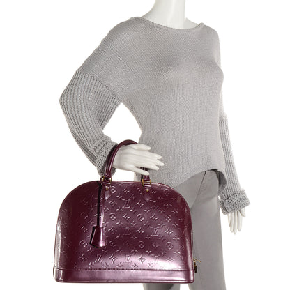 Louis Vuitton Vernis Alma GM Violet 2 of 7