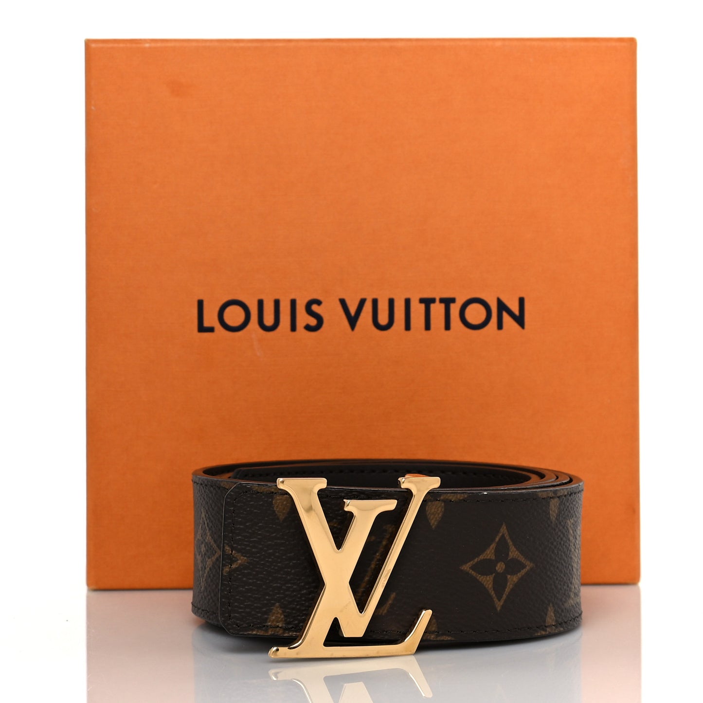 Monogram 40mm LV Initiales Belt 100 40