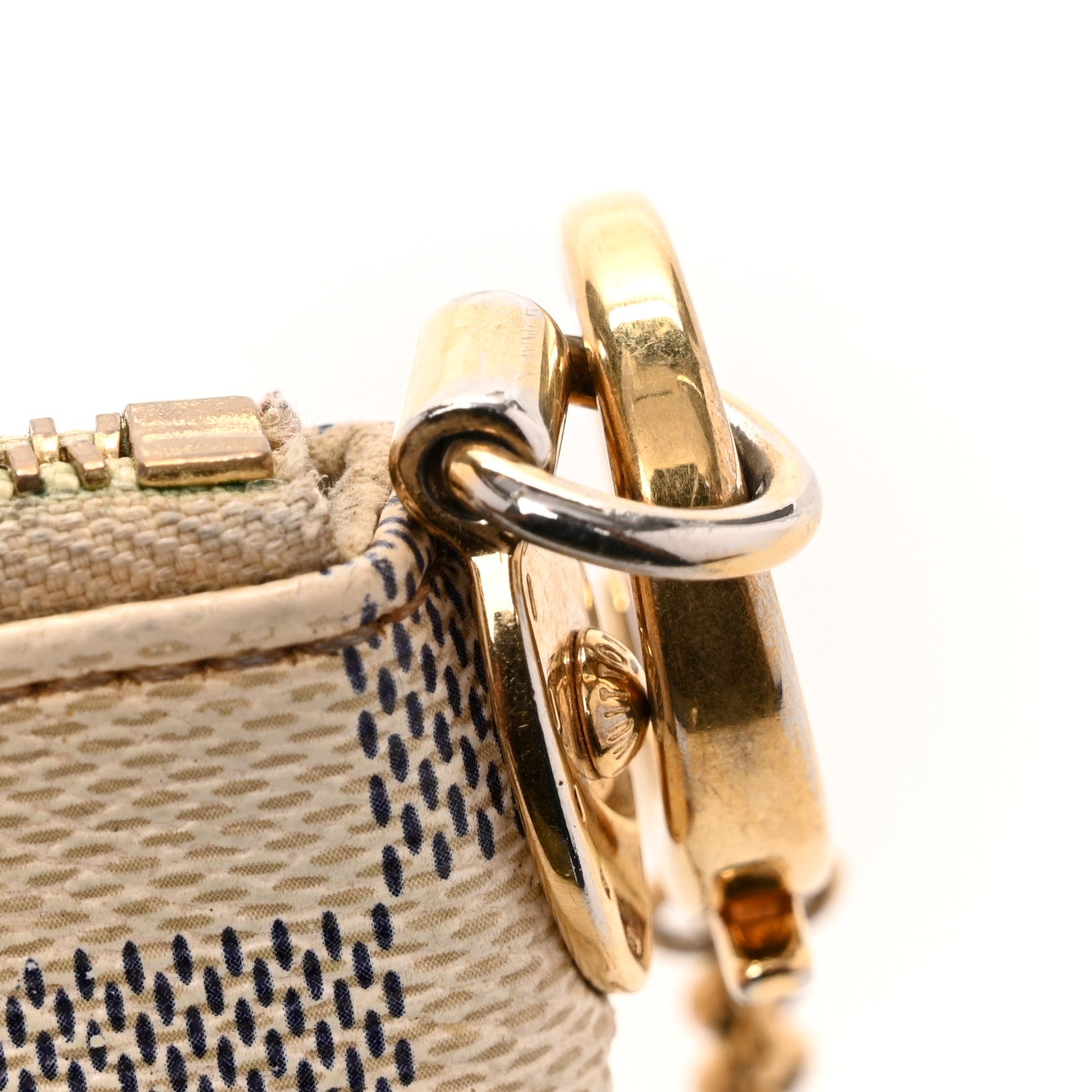 Louis Vuitton Damier Azur Pochette Milla MM 11 of 14