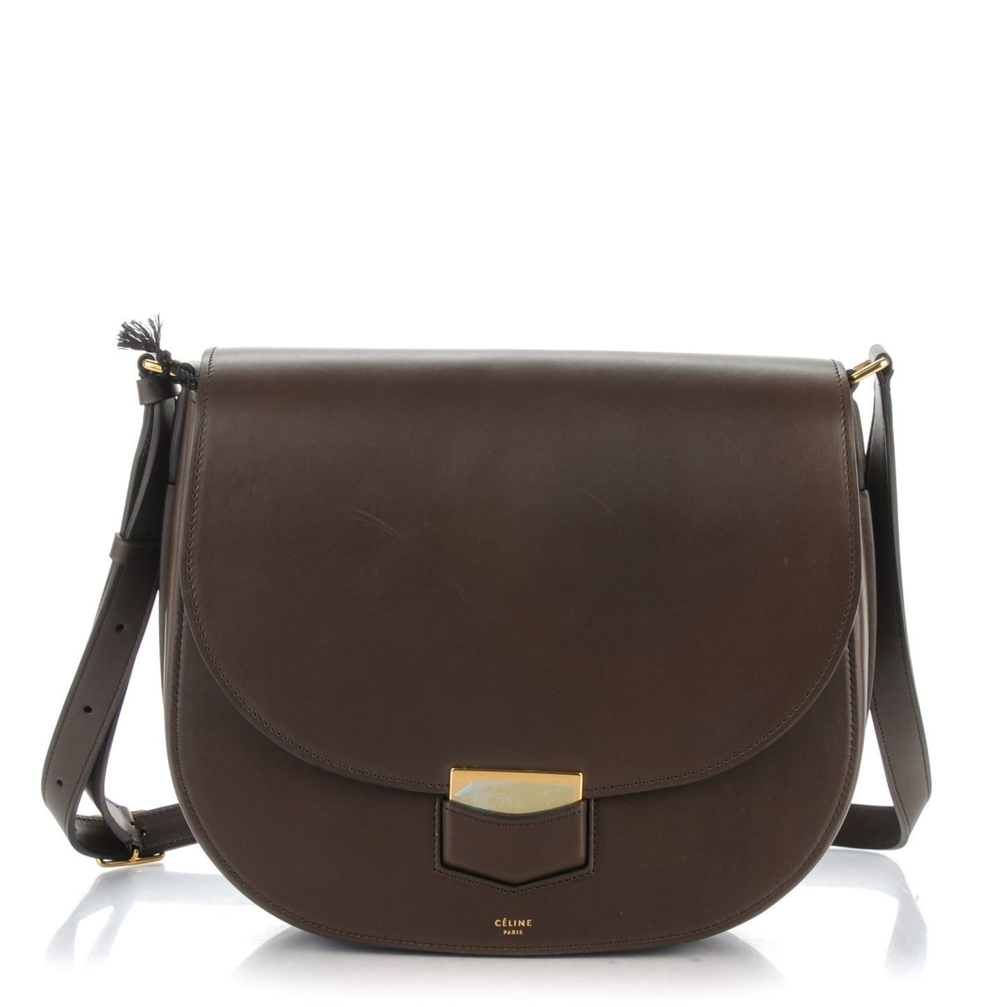 Supersoft Calfskin Medium Trotteur Wood