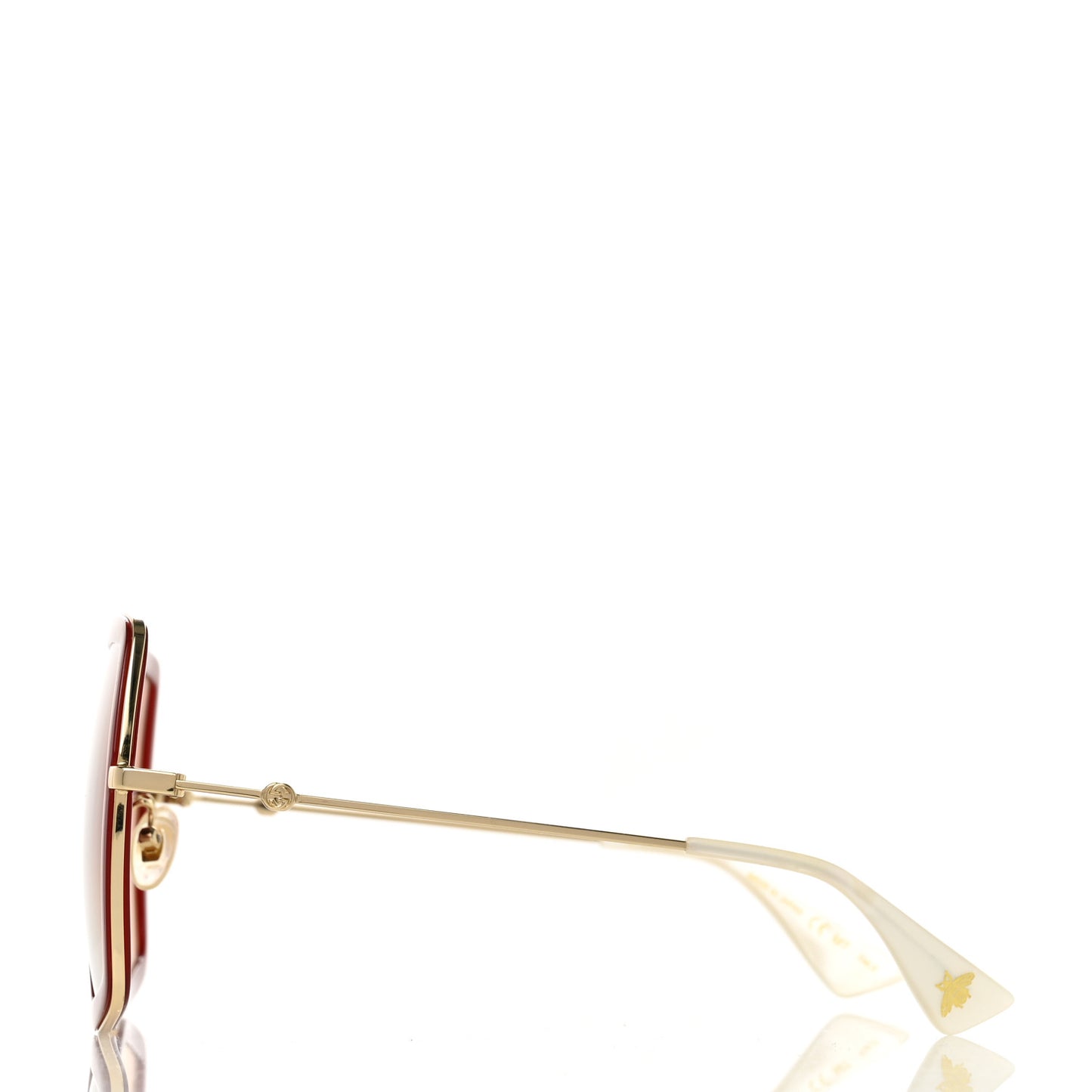 Acetate Oversize Square Frame GG0106S Red