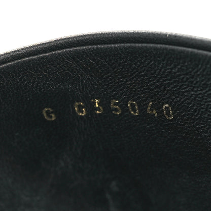 Chanel Lambskin Enamel CC Mules 37.5 Black 6 of 8