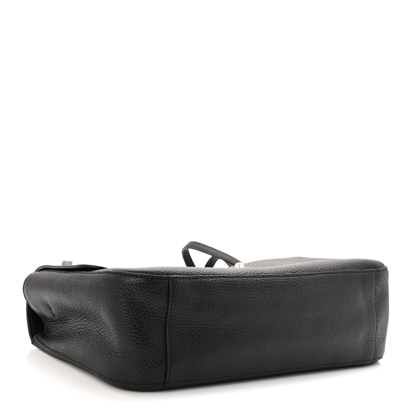 Grained Calfskin Souplissimo Maxi Flap Black