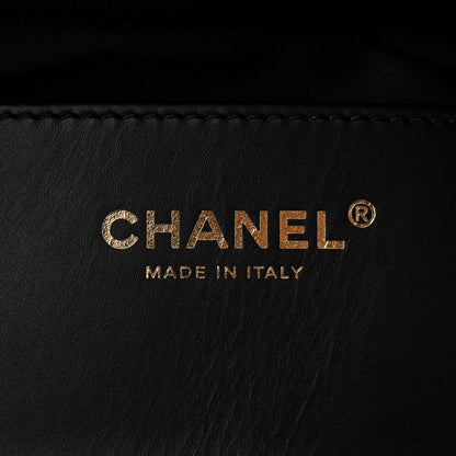 Chanel Caviar Quilted Medium Chanel 25 Handbag Black 7 of 12
